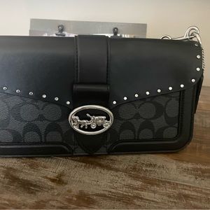 Genuine coach shoulder bag